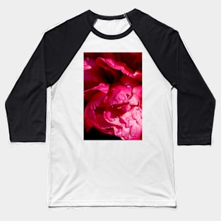 Pink Peony After Summer Rain Baseball T-Shirt